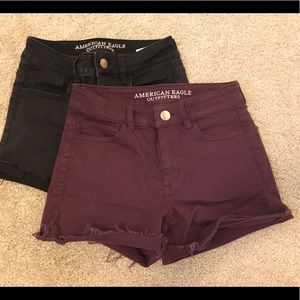 American Eagle Hi-Rise Shorts